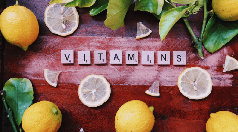 Vitamins and minerals in a healthy diet